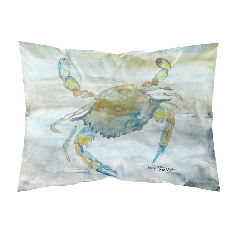  Taie d'oreiller crabe aquarelle