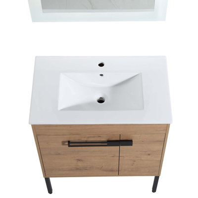 Meuble-lavabo avec lavabo, meuble-lavabo autoportant ou flottant