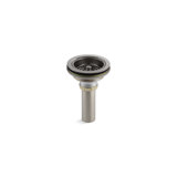Duostrainer Sink drain and strainer with tailpiece