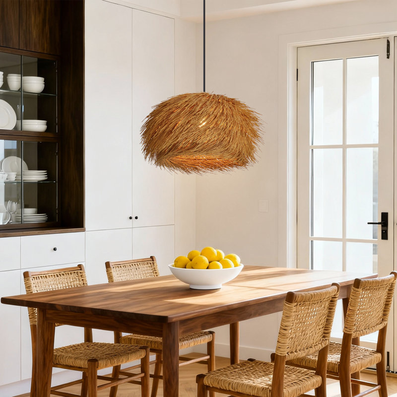 Battersby 1 - Light Matte Black Dome Pendant, 11.81" H x 15.75" W x 15.75" D