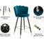 Bowdoin Upholstered Counter Stool with Metal Frame-954927078