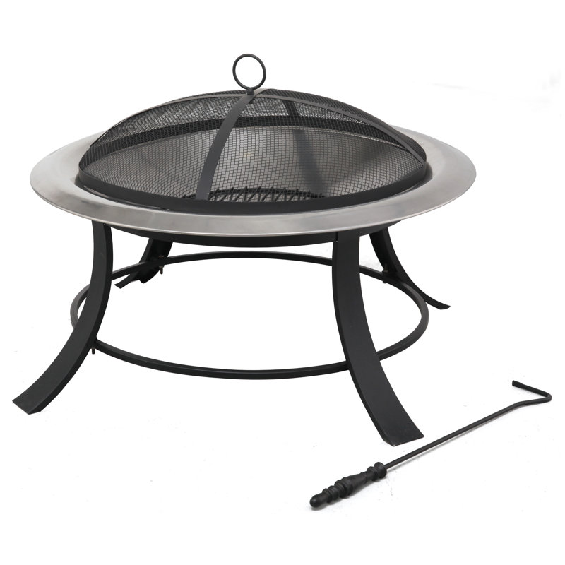  Steel Wood Burning Fire Pit