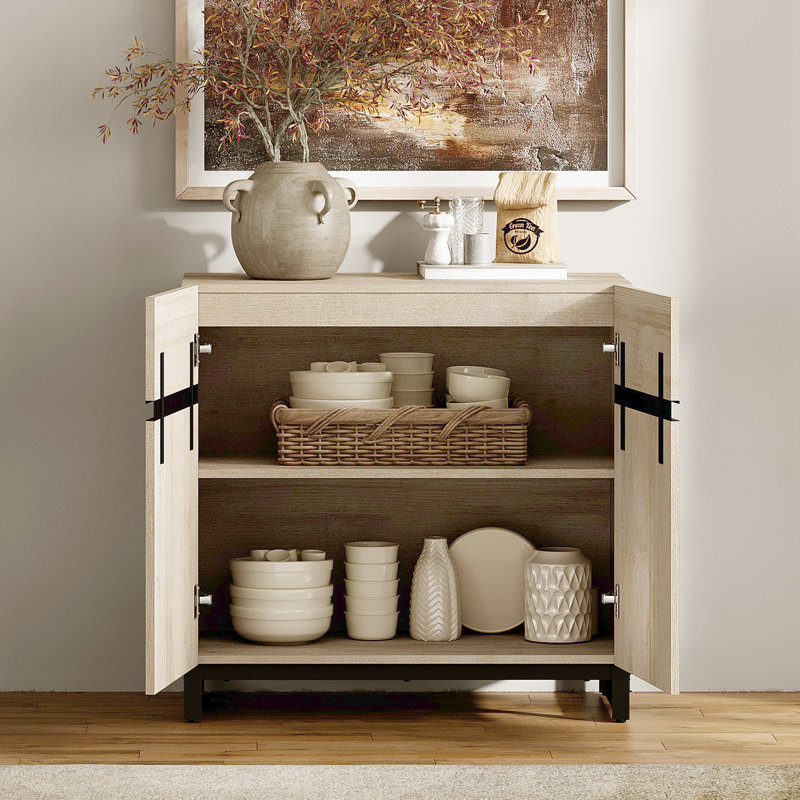 Aadam Accent Cabinet, Beige