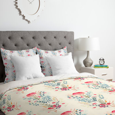 Iveta Abolina Polyester Floral Duvet Cover