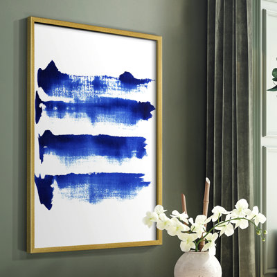 Abstrait, art abstrait encadré, prêt à accrocher