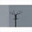 Coat Racks Free Standing with 12 Hooks &amp; Umbrella Holder, Transitional Black Metal 70"H | Black | Metal
