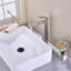 Robinet pour salle de bain à poignée simple - Rouille, contrôle facile du débit d'eau en acier inoxydable, installation facile