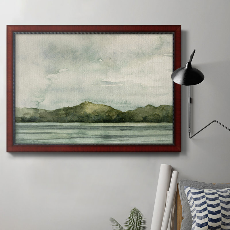 Toile encadrée de qualité supérieure Riverside II - prête à être accrochée, H 16 po x l 20 po x P 2,5 po