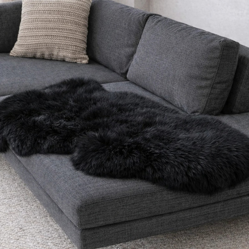 Tapis intérieur / extérieur noir New Zealand