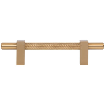 Larkin 3 Knurled Center Bar Pull