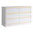 Molteese 47.25 " W 6 - Drawer Dresser