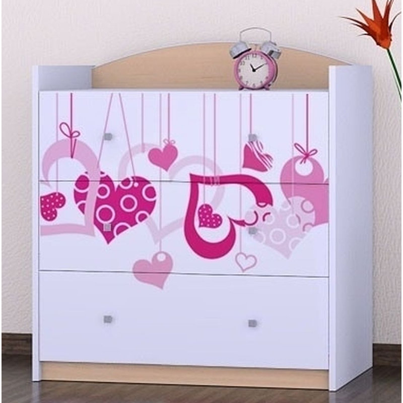 Nordin Kids 3 - Drawer Chest, Beige
