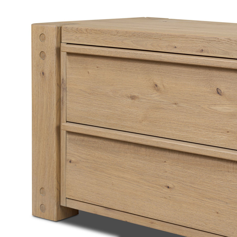 Emmer Nightstand-Aged Smoked Oak