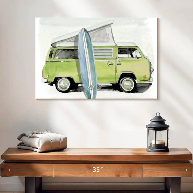 Mehar Surf Wagon I, 16" H x 24" W