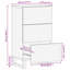 40cm Solid Wood Sideboard