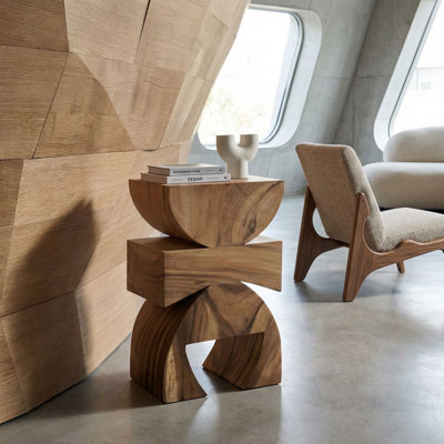 Table d'appoint, tabouret Monteiro