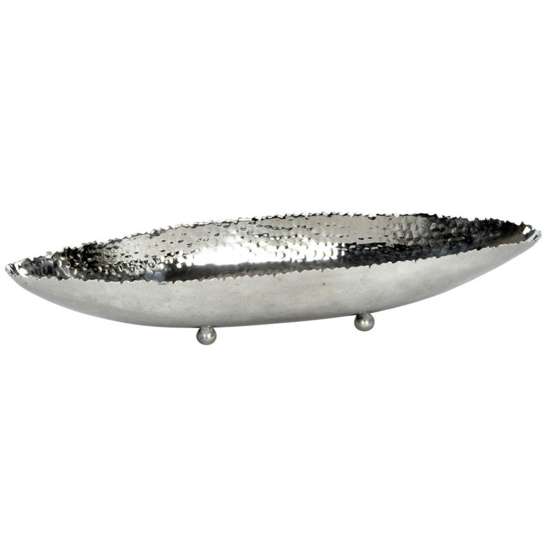 Plateau en acier inoxydable Grimes, H 2,8 po x l 21 po x P 5,5 po