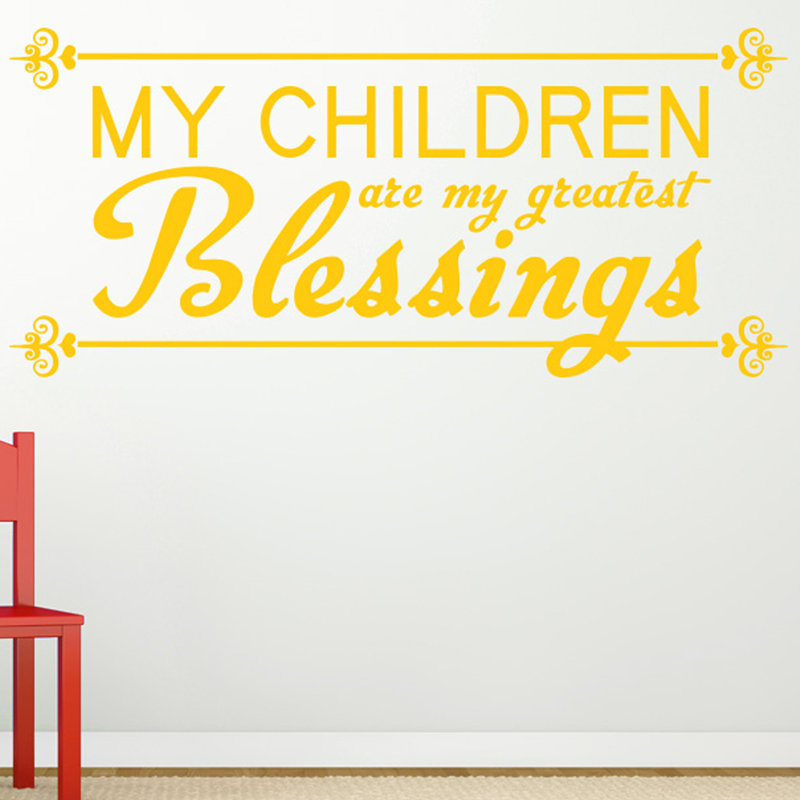 Wall Decal, Dark Yellow, Large