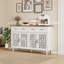 Buffet rétro avec portes creuses sculptées à la main-651126148