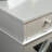 Depuy Contemporary Vanity Set with Mirror and Padded Matching Stool
