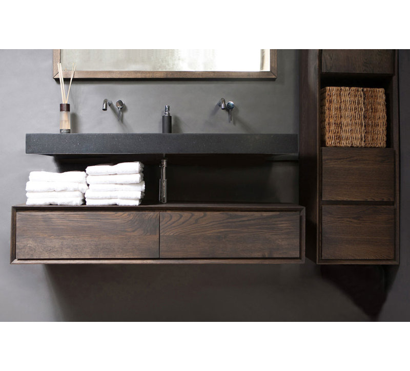 Pacursa 60Cm Single Bathroom Vanity Top in Honed with Sink