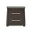 Lit coffre California King avec panneaux, 2 tables de chevet, commode à double tiroir avec miroir profilé et commode à tiroirs-1372285249-1372285251