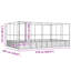 Chalese 212cm Flight Cage