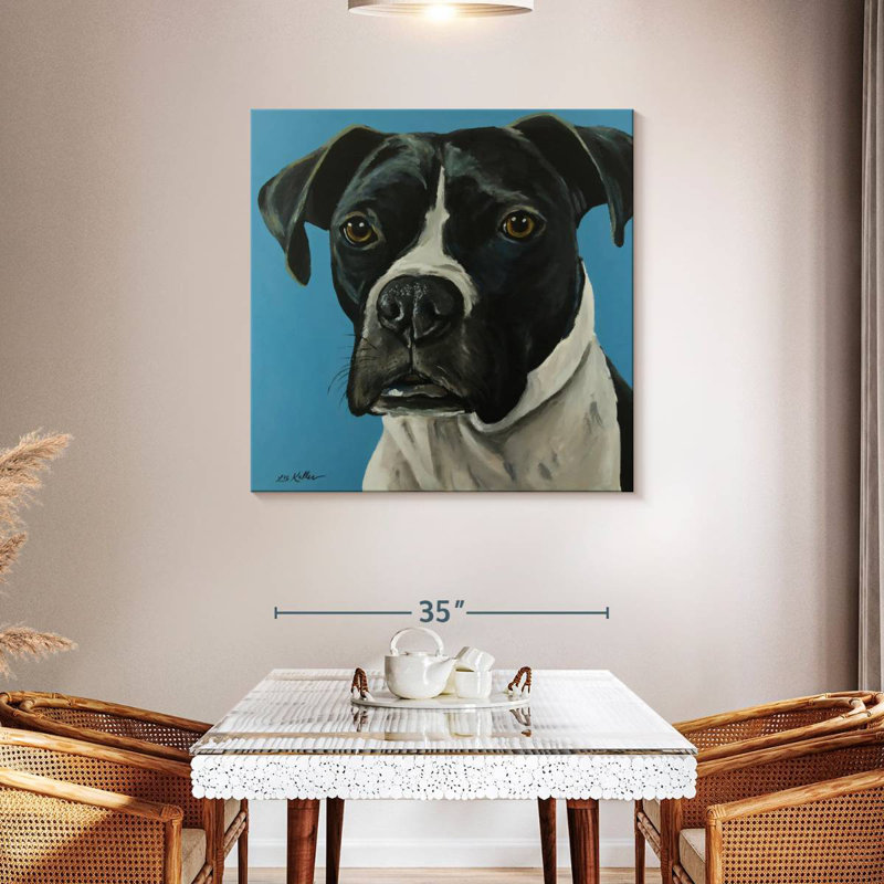 Brampt Boxer Black Boxer, 24" H x 24" W