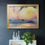 Toile tendue avec cadre Prism Seascape III-747124195-747124194