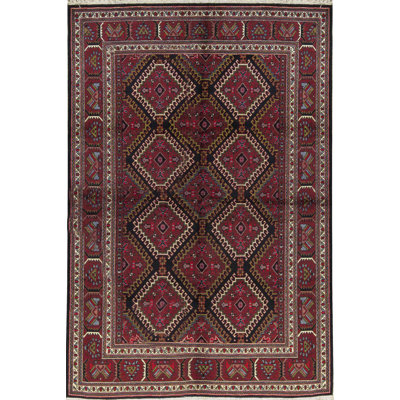 Afghan One-of-a-Kind 6'7" X 9'5" Wool Area Rug in
