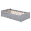 Lit plateforme simple avec rangement, lit de jour simple en bois d'hévéa massif avec tiroirs de rangement, cadre de lit d'angle, support à lattes en bois-1862054581
