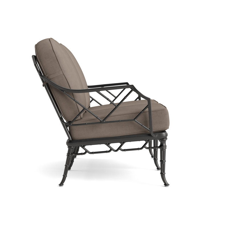 Calcutta Outdoor 2 - Seat Loveseat, Fusion Neptune, Textured Pewter