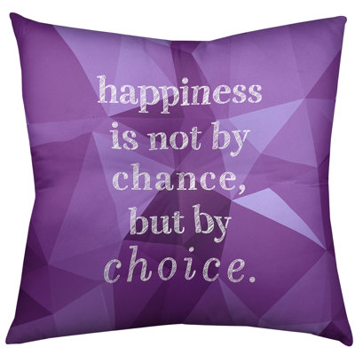 Reversible Throw Pillow
