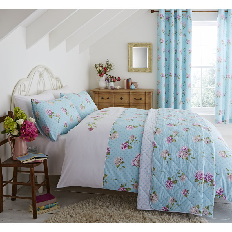 Embroidered Floral Single Panel