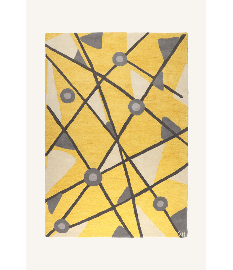 Checo Abstract Wool Hand Woven Area Rug
