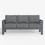 Alturas Standalone Product 73" Wide Outdoor Reversible Patio Sofa with Cushions