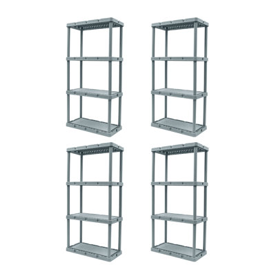12'' W Plastic Shelving Unit