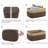 12" Square Woven Bins