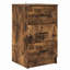 38cm W Manufactured Wood Bedside Table-2066940218
