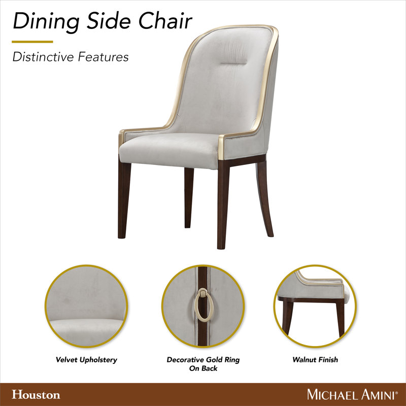 Houston Dining Side Chair - Walnut