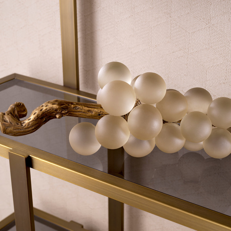 Grapes Decor, White