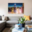 «Gran Via At Night, Madrid, Espagne» par Matteo Colombo, impression sur toile-73623644-73623642-73623643