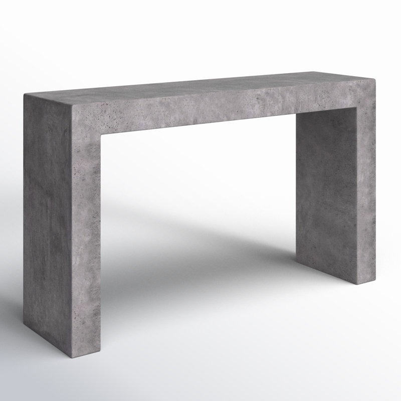 Mixx 55'' W Console Table, Dark Gray
