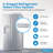 Universal Inline Water Filter for Refrigerators & Ice Makers – 5-Min Install, High-Capacity Filtration for Clean Water & Ice
