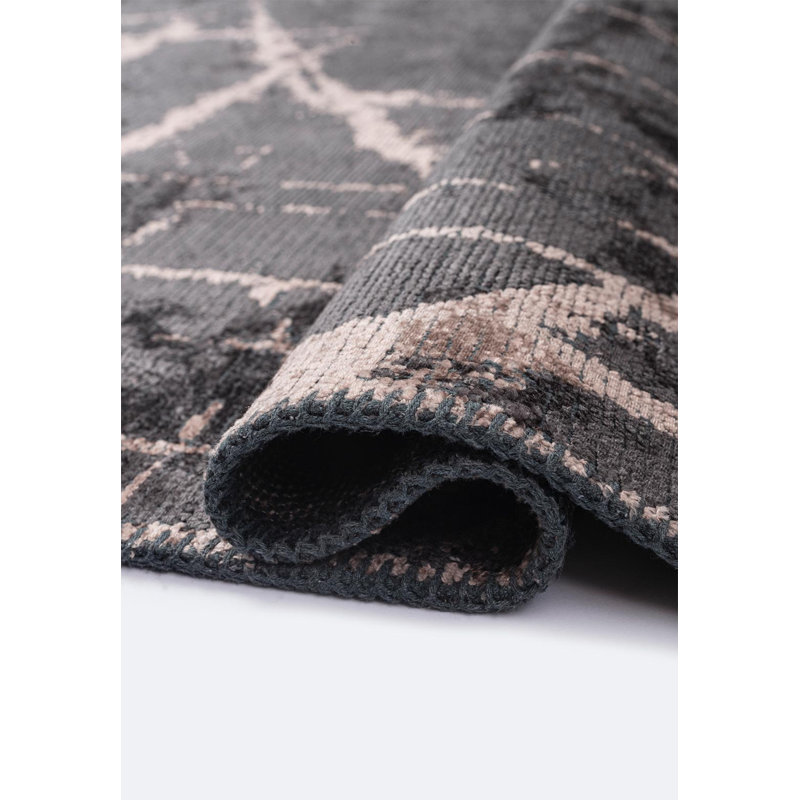 Rapture Abstract Area Rug, Rectangle 7'10" x 11'2"