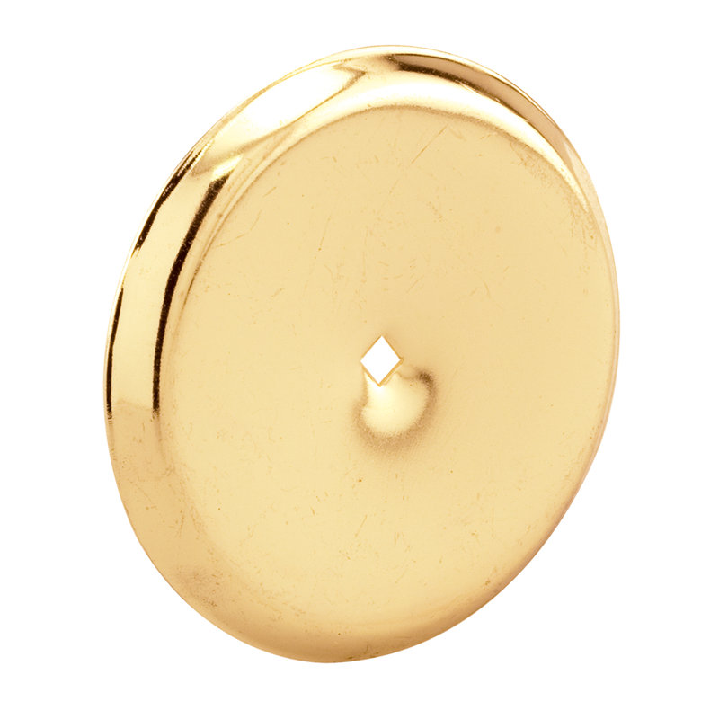 Contre-plaque d'armoire Prime-Line, diamètre extérieur de 2 13/16 po, acier estampé