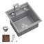 Évier de cuisine 9 L avec robinet pliable à l'intérieur-101898833
