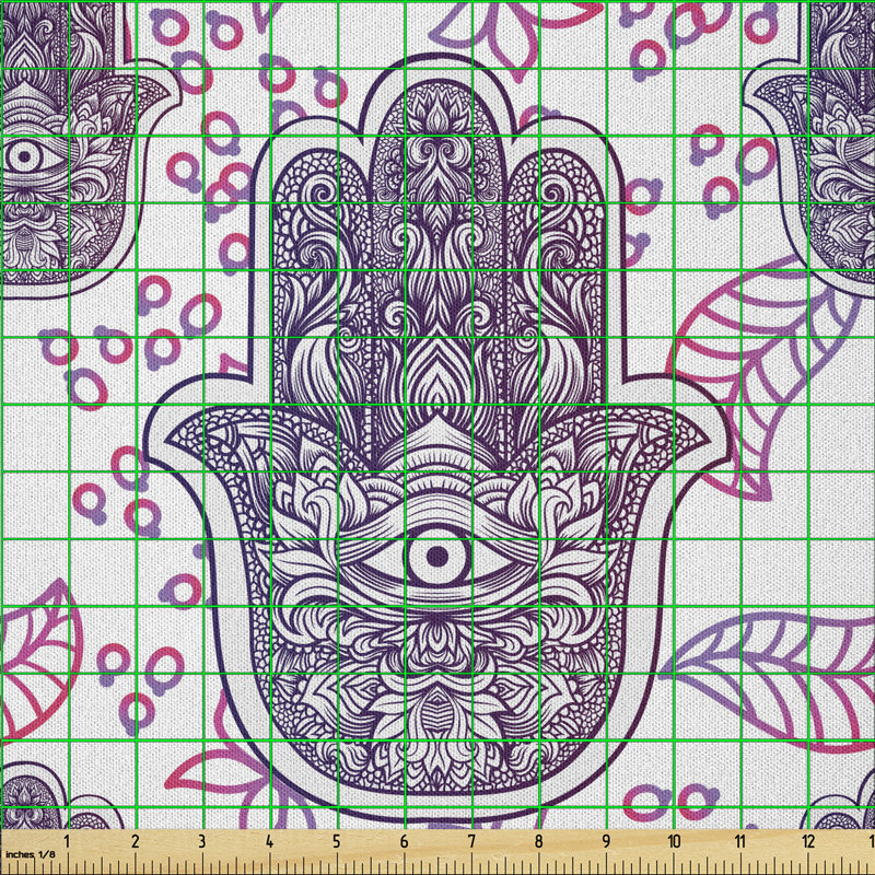 Dazya Hamsa Multi-Purpose Fabric