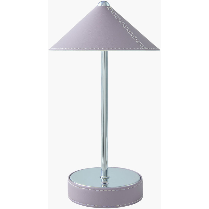 Lampe de table à DEL intégrée Buntin, Mauve