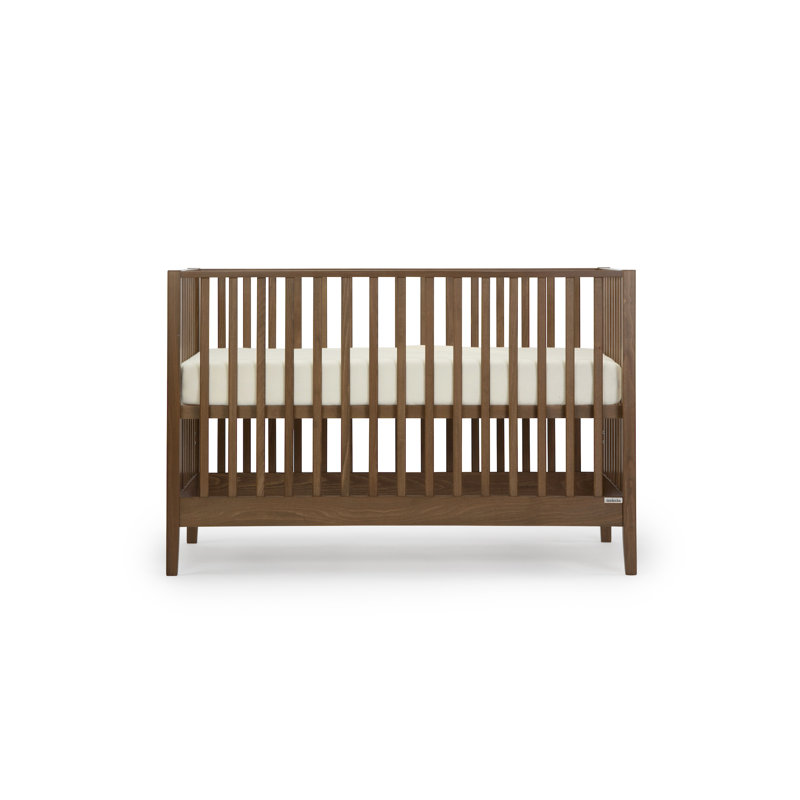Lala 3 -in-1 Convertible Crib, Walnut